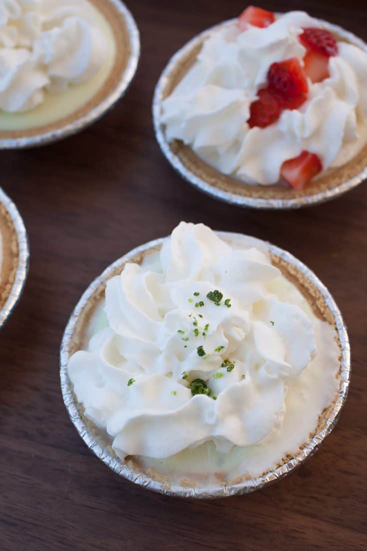 No Bake Whipped Cream Pies A Joyfully Mad Kitchen