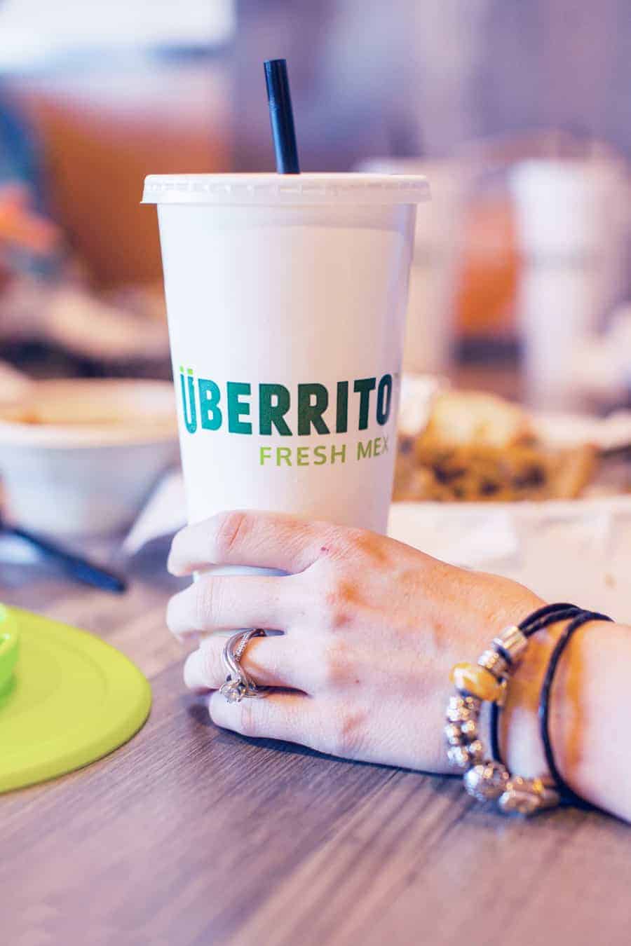Uberrito french fries.