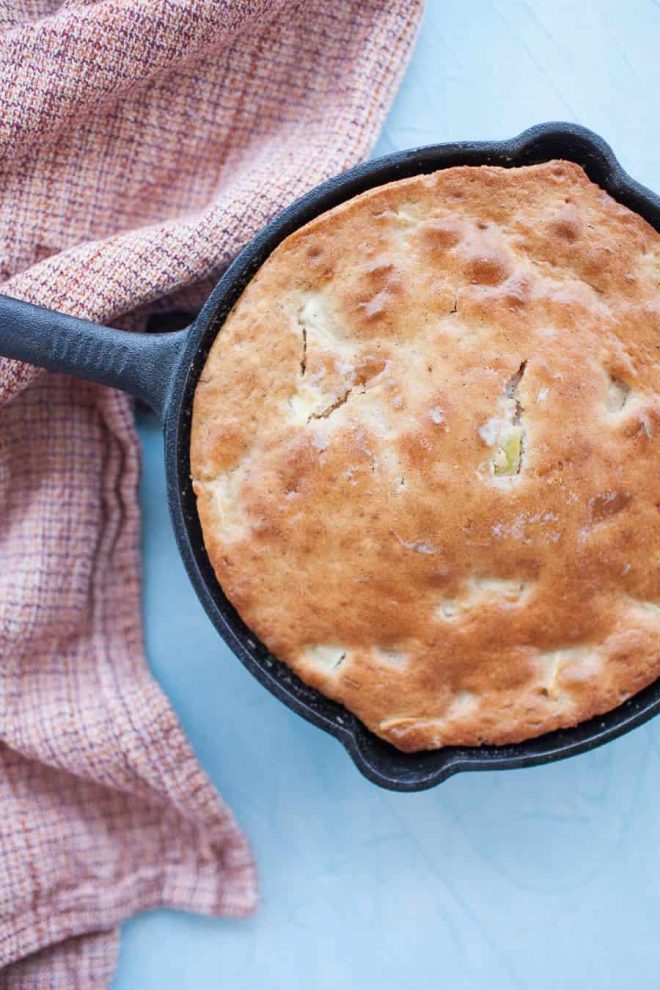 Cast Iron Apple Spice Skillet Cake A Joyfully Mad Kitchen