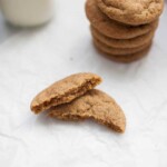 Ginger Molasses Snickerdoodles are the perfect holiday sweet! These ginger molasses cookies will remind you of the taste of gingerbread cookies, with the soft chewy texture that snickerdoodles are known for. These cookies are so simple to make and share with friends at your next holiday party!?