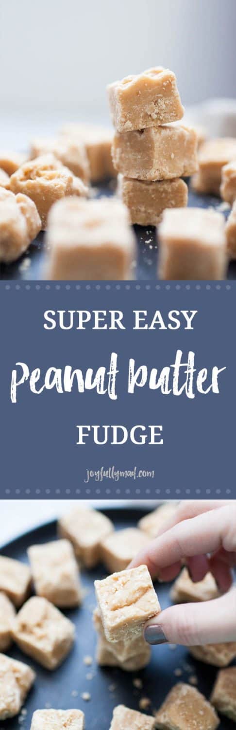 This Peanut Butter Fudge is creamy and indulgent yet super easy to make. You'll wonder how you've ever celebrated without a few pieces of this peanut butter fudge before! It's made with staple fudge ingredients like butter, evaporated milk and sugar plus peanut butter chips and creamy peanut butter to add in that mouth-watering peanut butter flavor. This will become a go-to dessert recipe for all of your parties and gatherings!