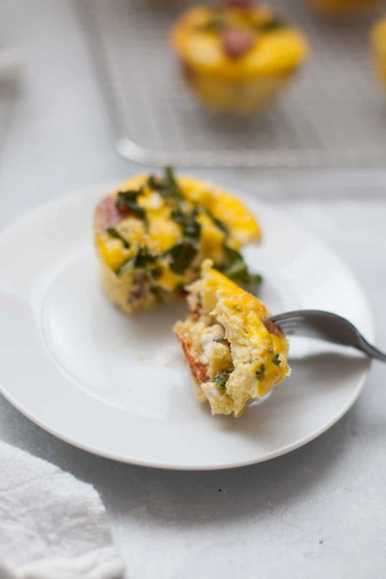Egg Muffins with Sausage and Kale A Joyfully Mad Kitchen