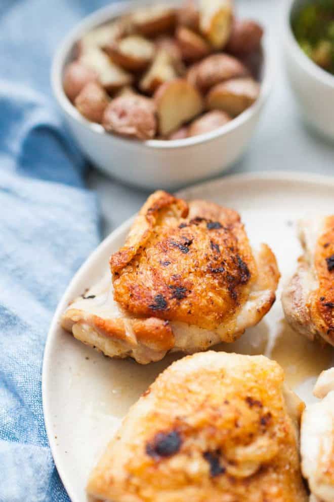 Lemon Pepper Chicken Thighs A Joyfully Mad Kitchen