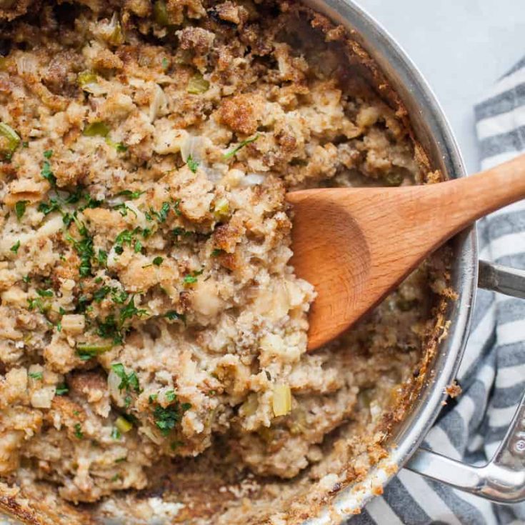 Homemade Stovetop Stuffing - Damn Delicious