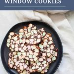 Stained Glass Window No Bake Cookies