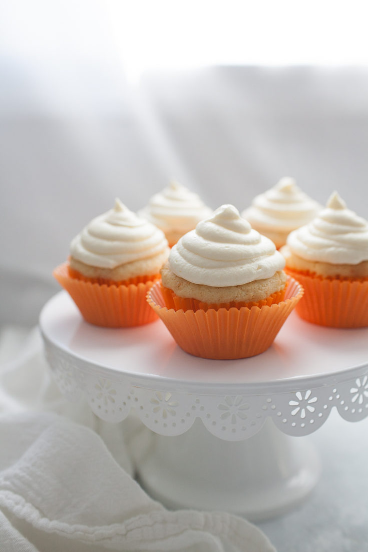 Orange Cupcakes with Orange Buttercream A Joyfully Mad Kitchen