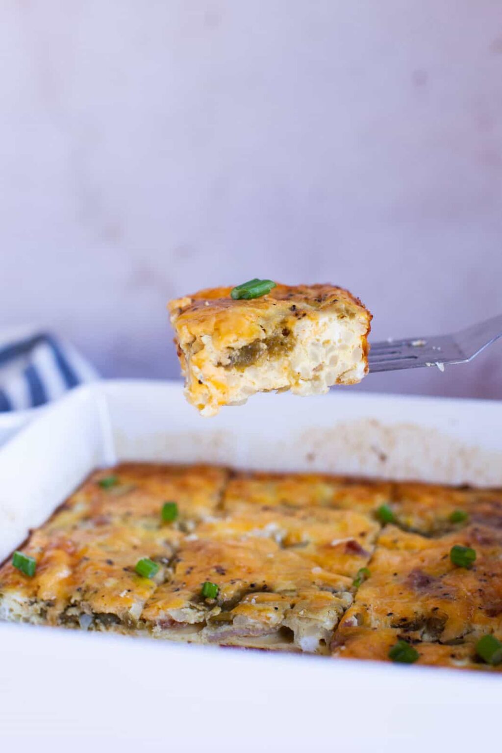 Easy Green Chile Egg Casserole (Mild or Spicy!) Joyfully Mad