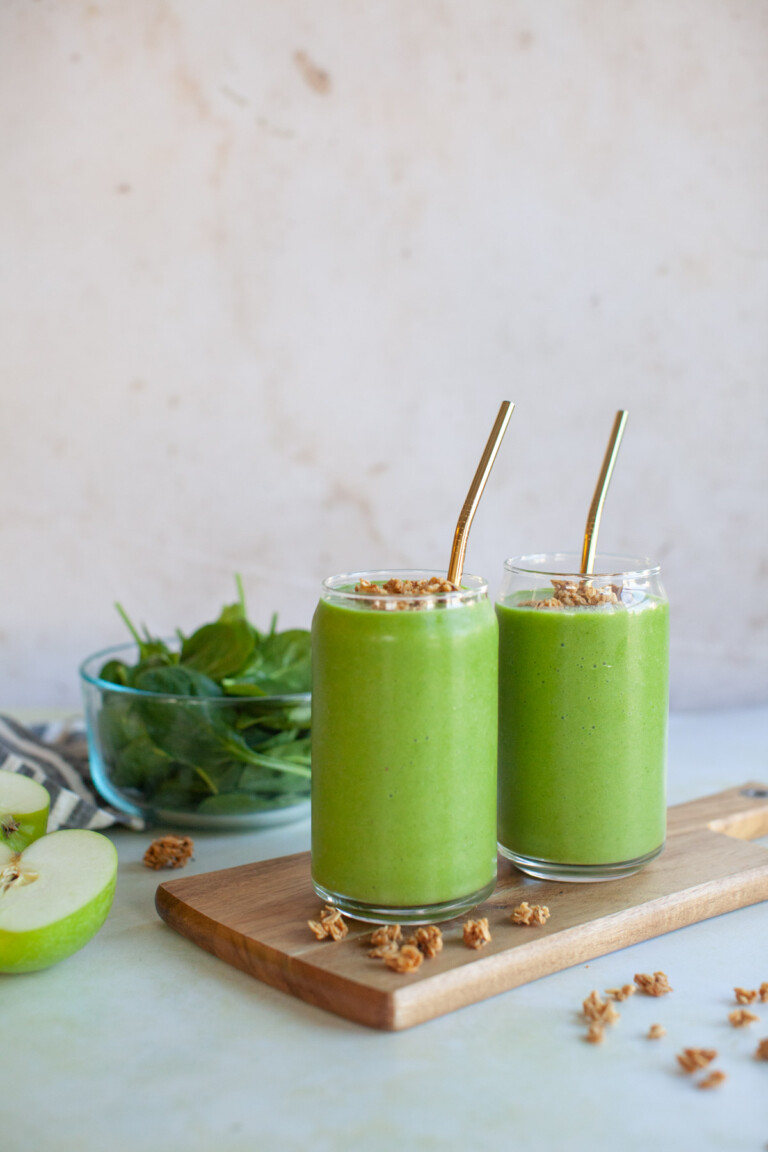 Easy Green Apple Smoothie (5 Ingredients!) Joyfully Mad