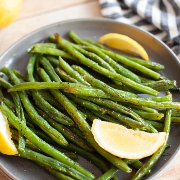 Easy Oven Roasted Green Beans A Joyfully Mad Kitchen