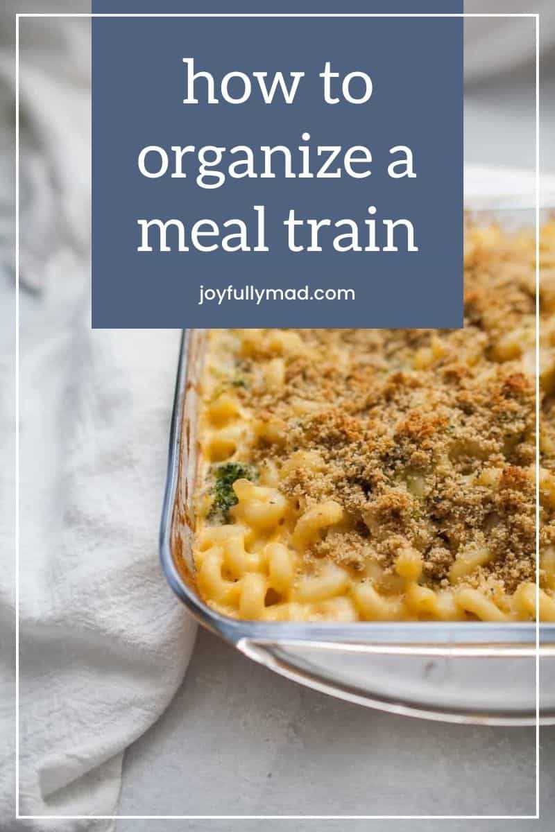 How to Organize a Meal Train A Joyfully Mad Kitchen