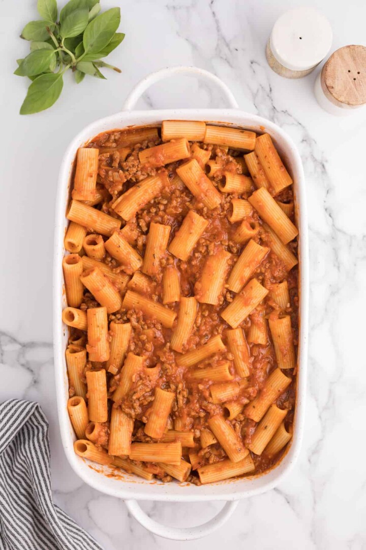 Cook Rigatoni Baked Rigatoni (Easy Dinner Recipe!) - A Joyfully Mad Kitchen