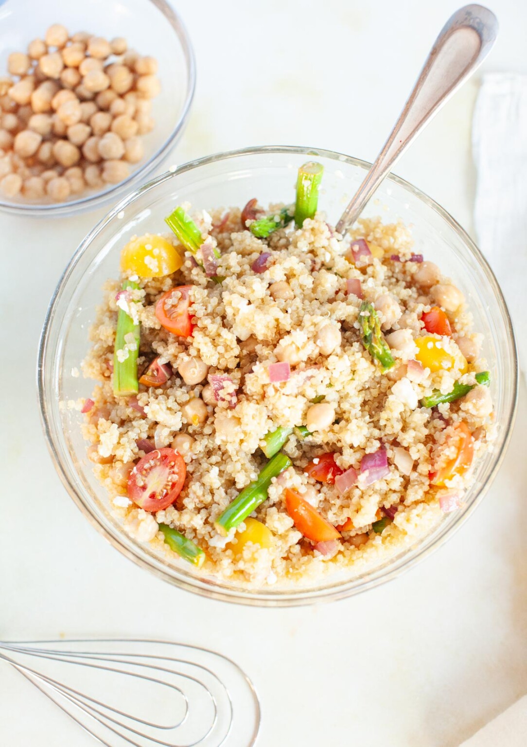 Greek Quinoa Salad (Easy Side Dish!) A Joyfully Mad Kitchen