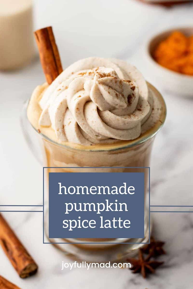Easy Homemade Pumpkin Spice Latte Recipe