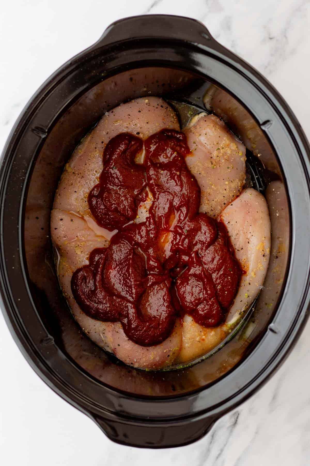 how to make shredded bbq chicken