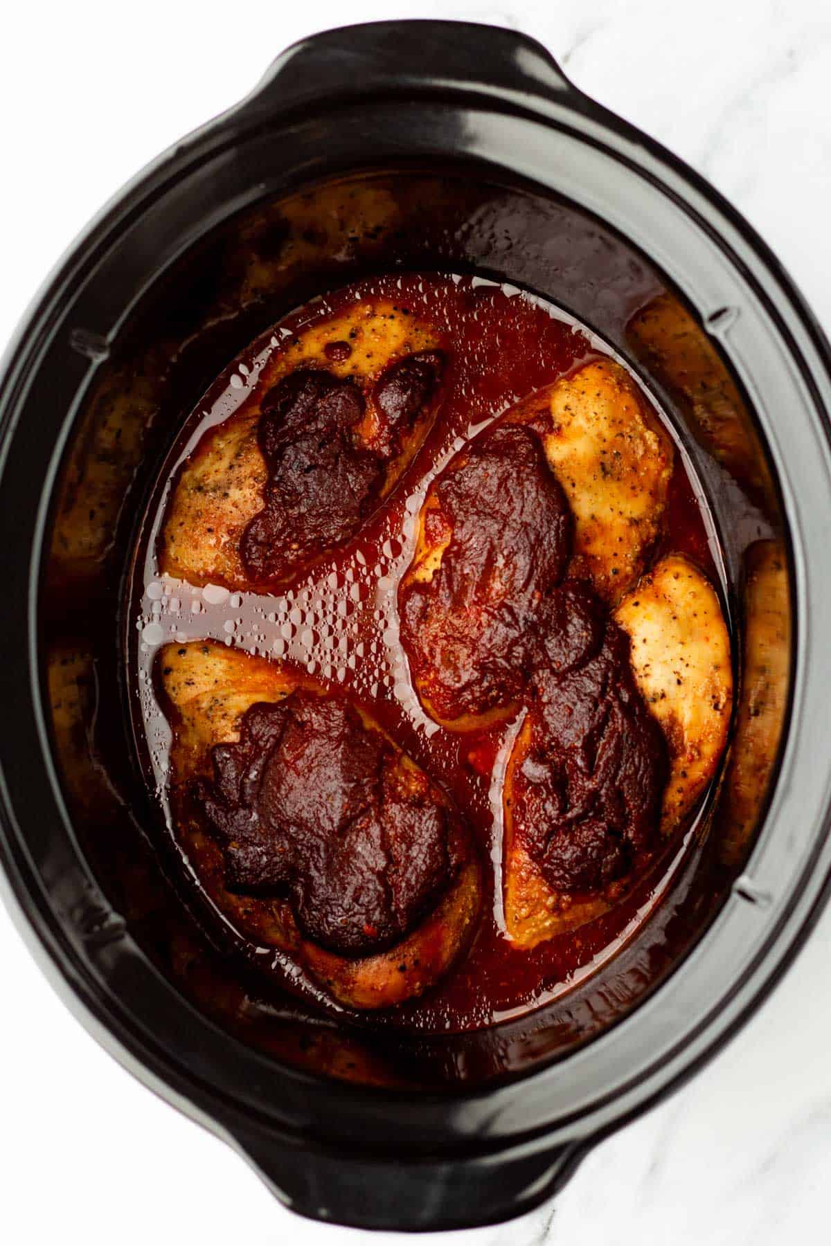 how to make shredded bbq chicken