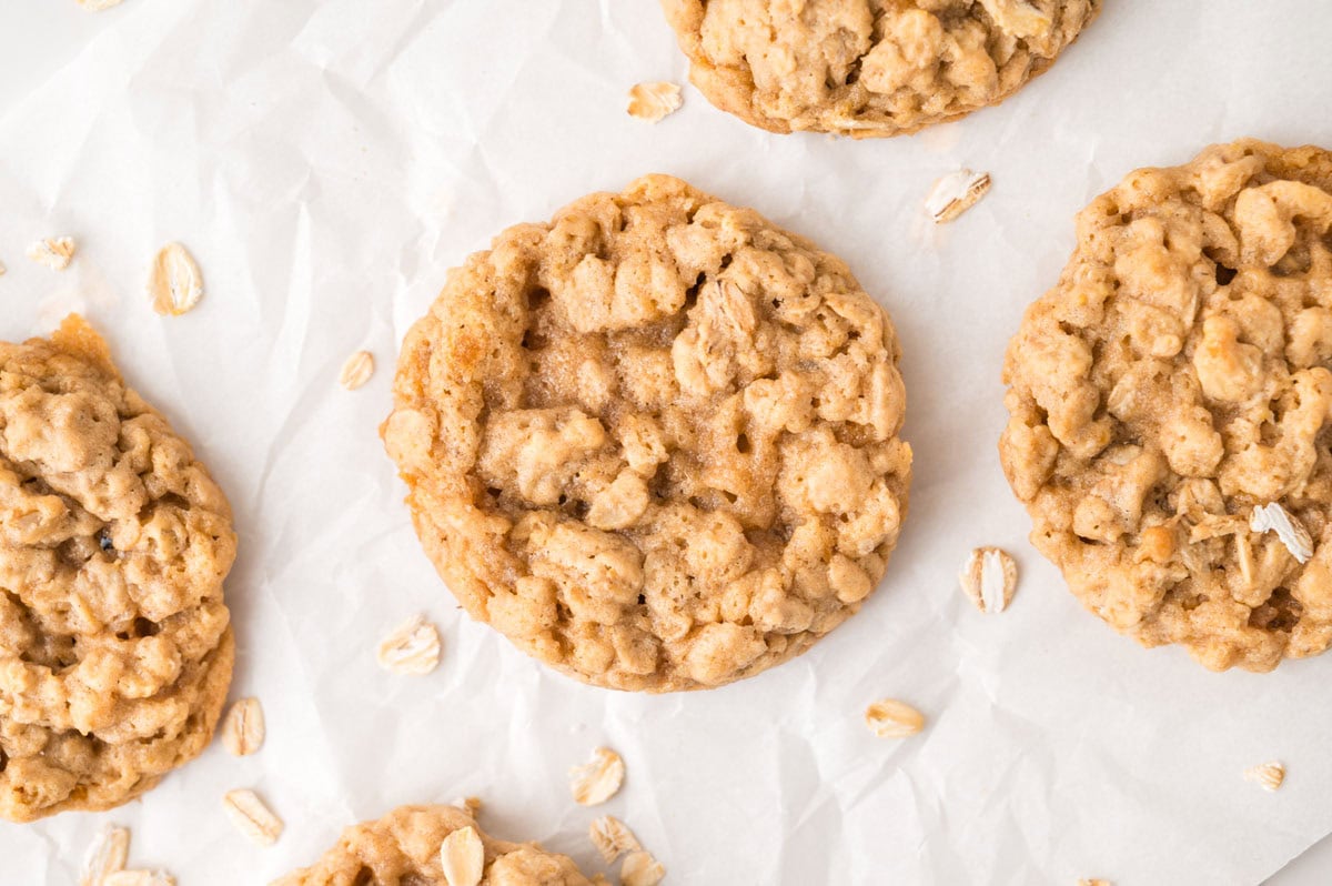 Soft and Chewy Oatmeal Cookies Recipe - A Joyfully Mad Kitchen